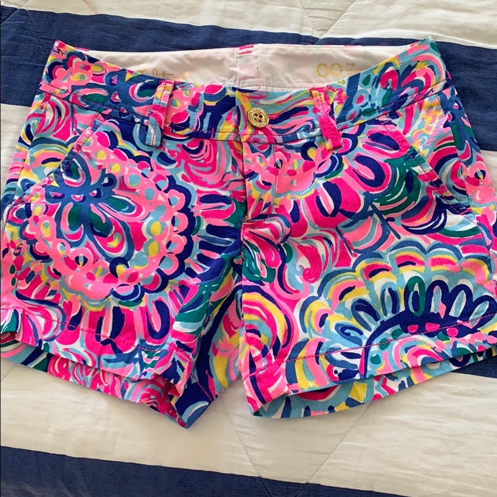 Lilly Pulitzer Size 00 Callahan Shorts